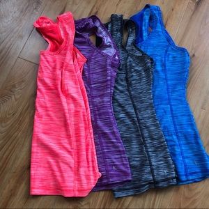 Set of 4 Danskin Workout Tanks